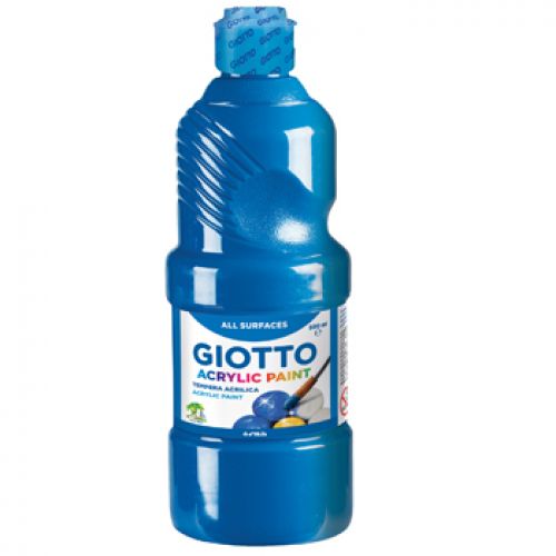 Guache Liquido Giotto Acrilico 500ml Azul , Giotto , 160533715 , 8000825969904
